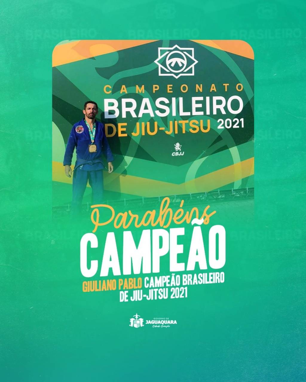 Campeão Brasileiro de Jiu - Jitsu