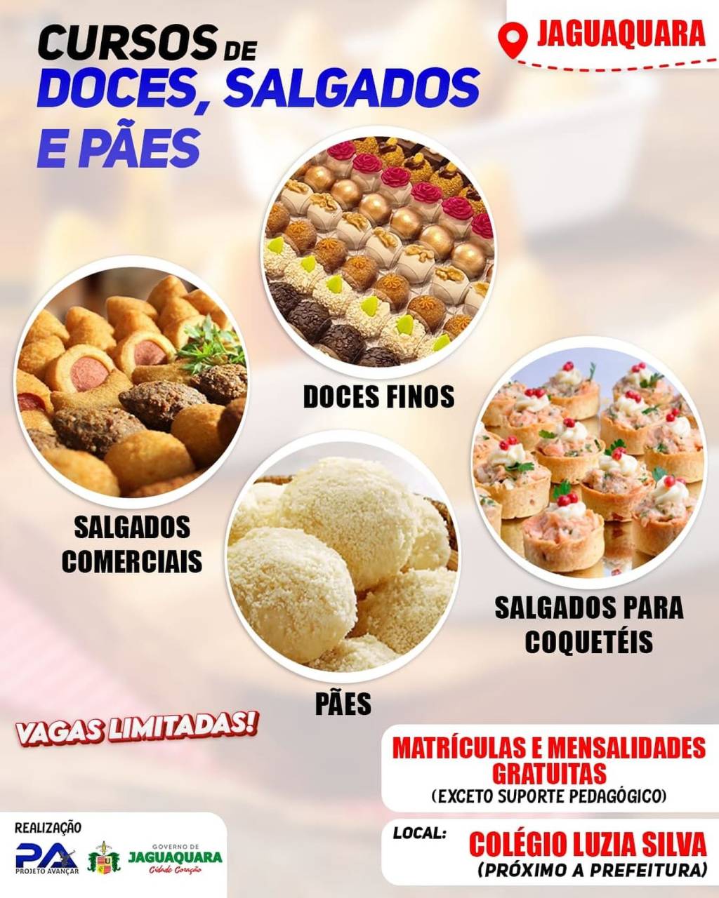 Curso de Doces e Salgados