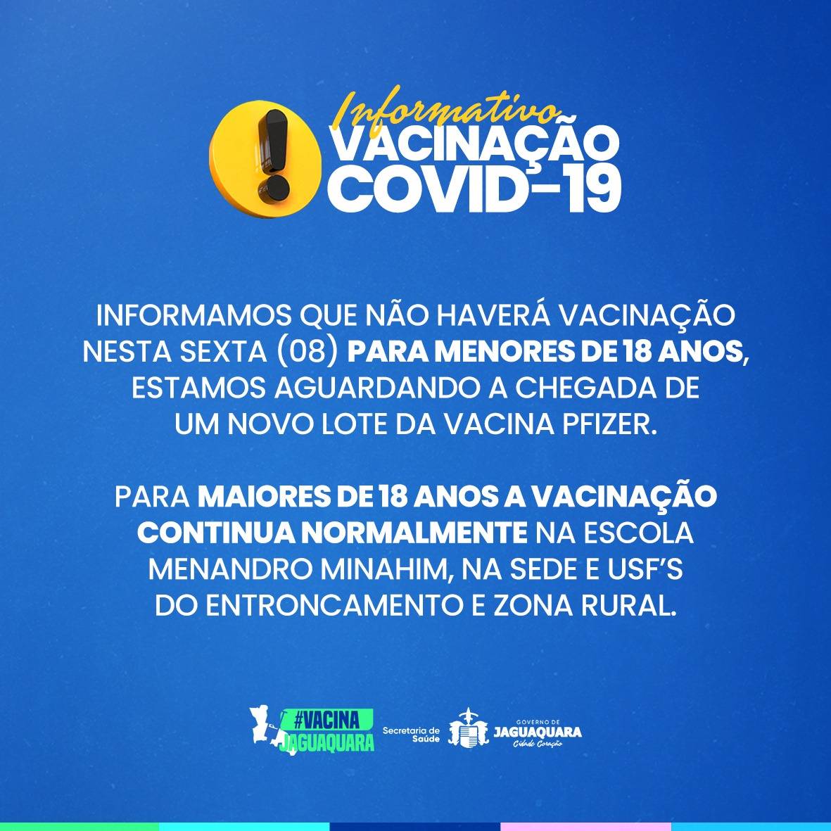 Informativo da Secretaria de Saúde