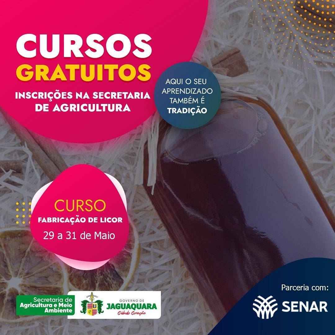 Curso de Fabricação de Licor 