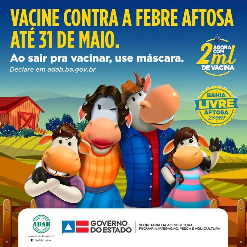 Vacine contra Febre Aftosa 