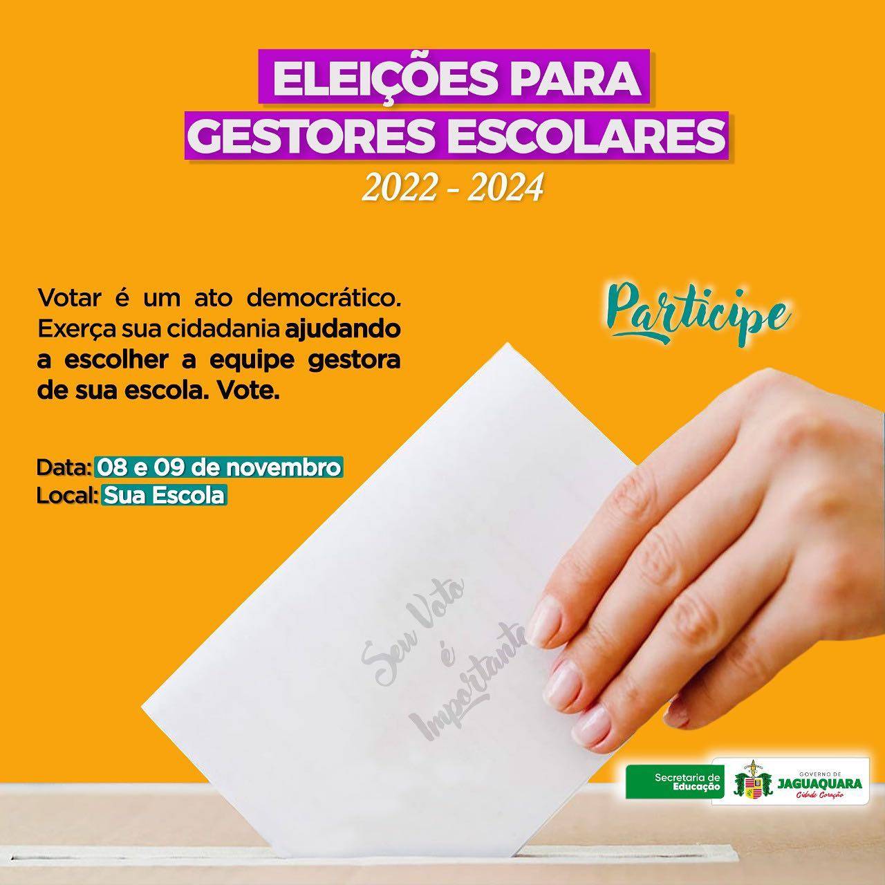 Eleição Para Gestores Escolares 