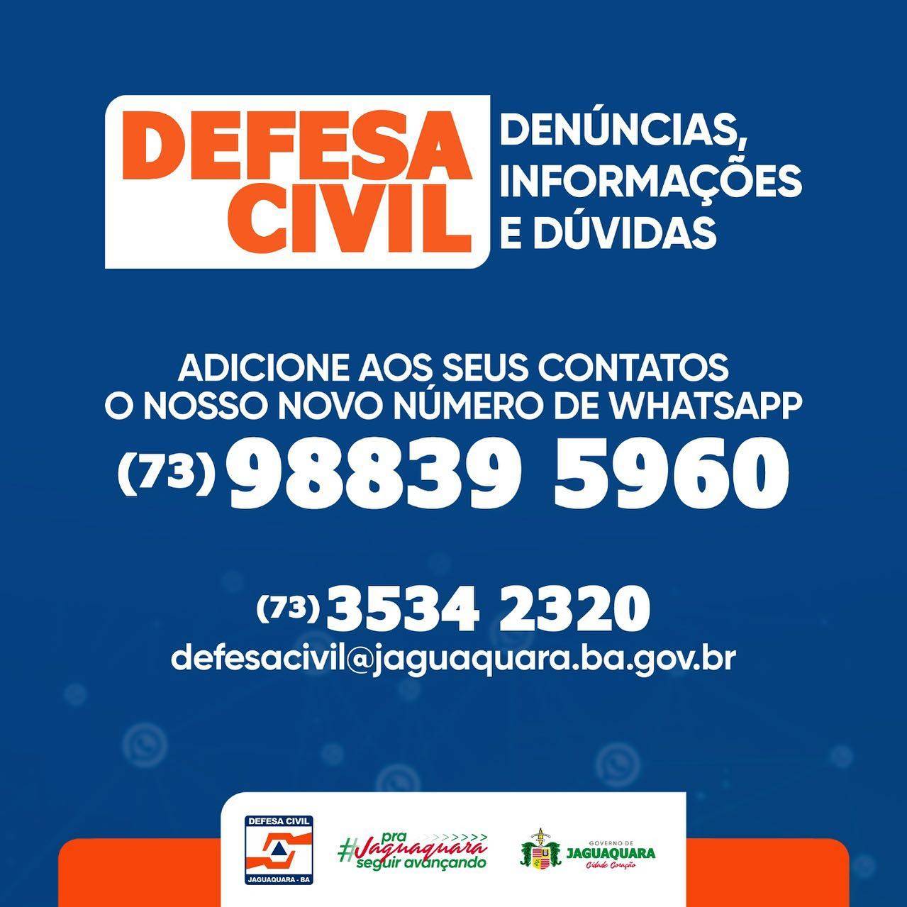 Defesa Civil de Jaguaquara 