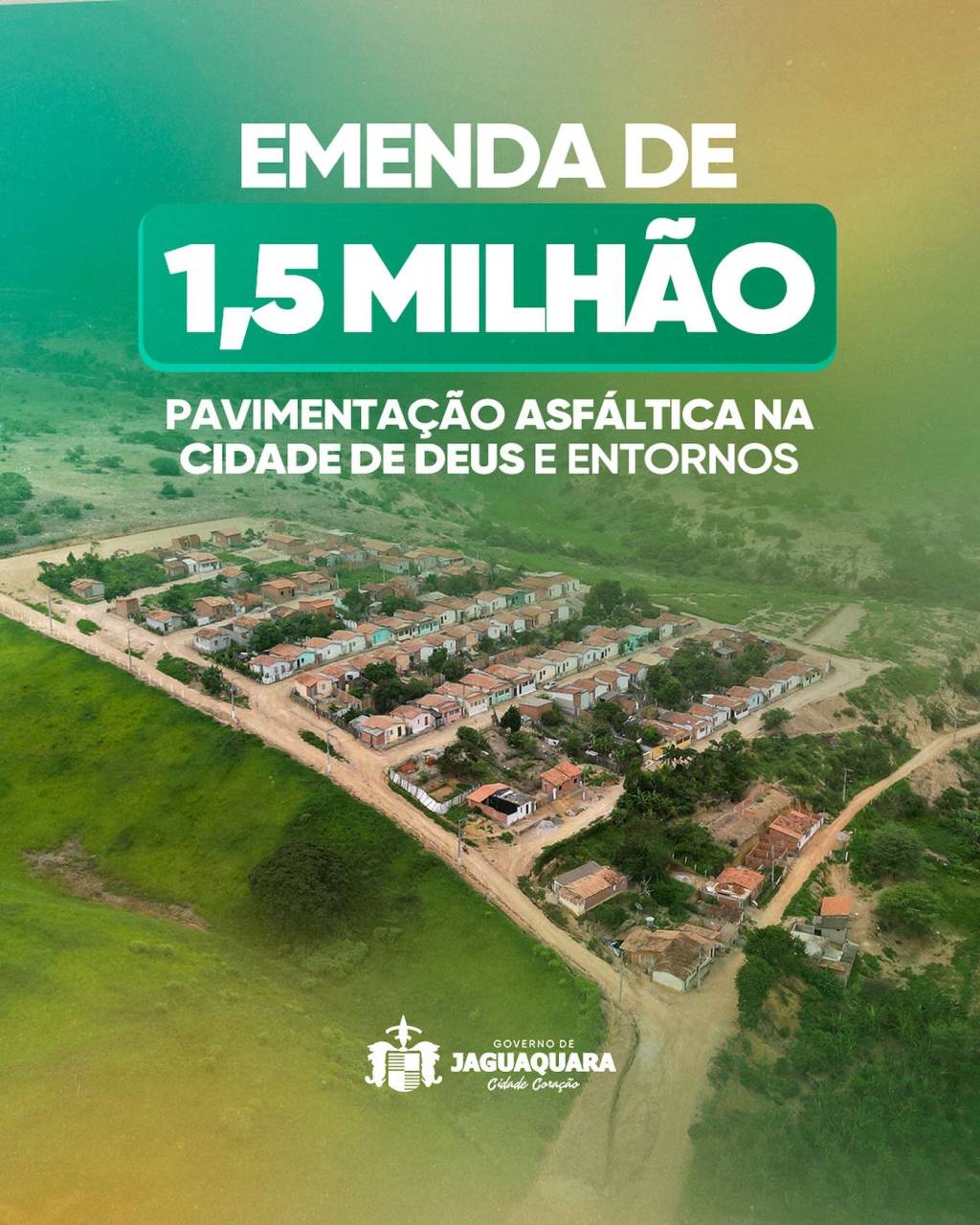 Pavimentação na Cidade de Deus