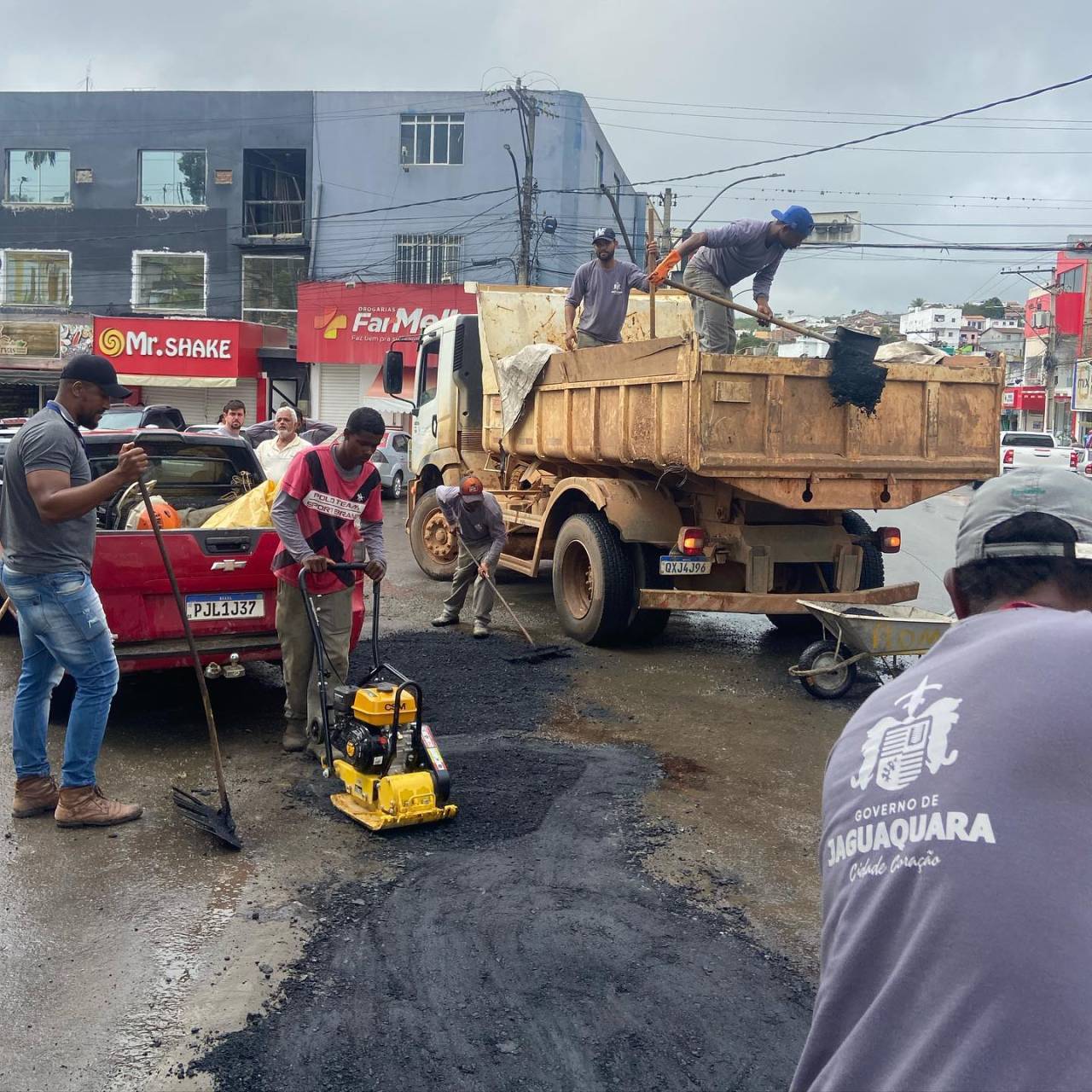 Manutenção de vias asfálticas