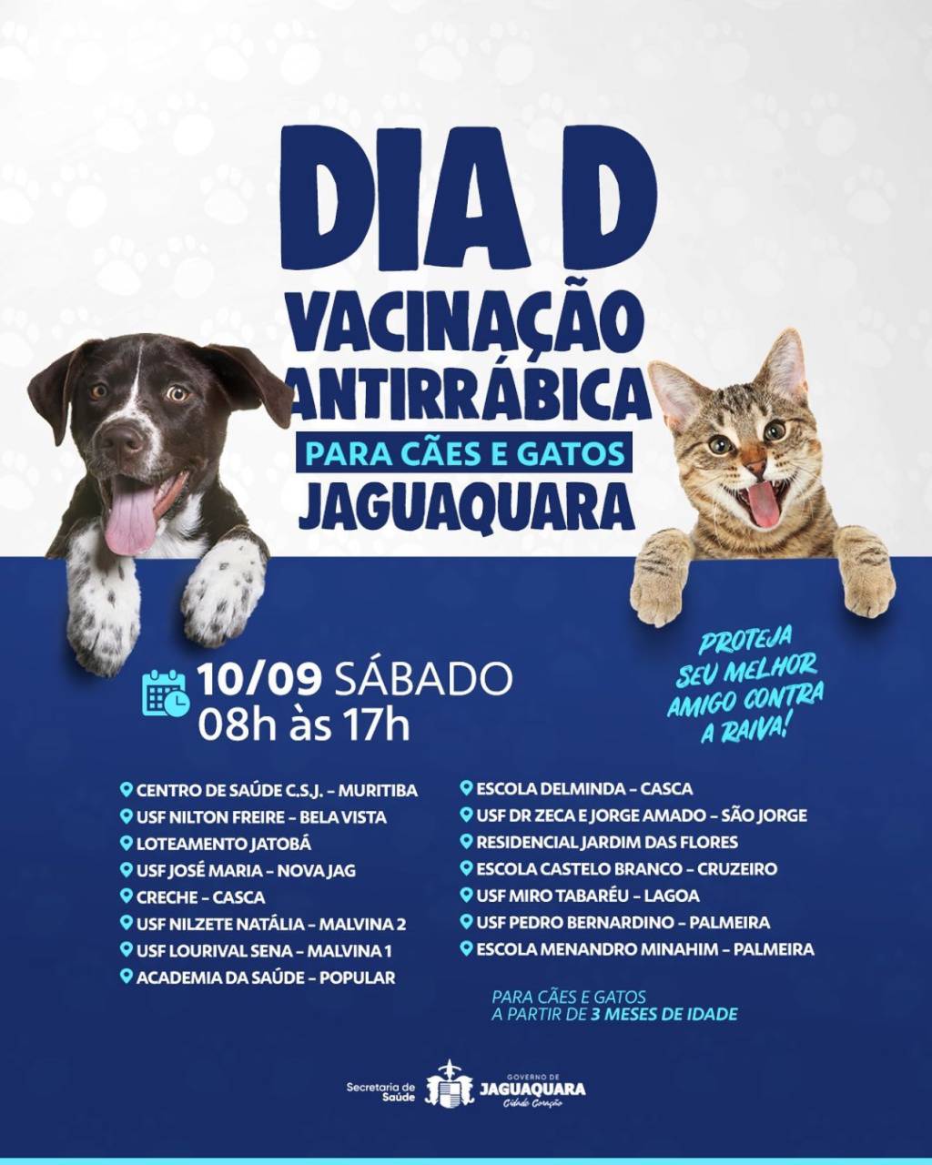 Vacine seu Animal de estimação!