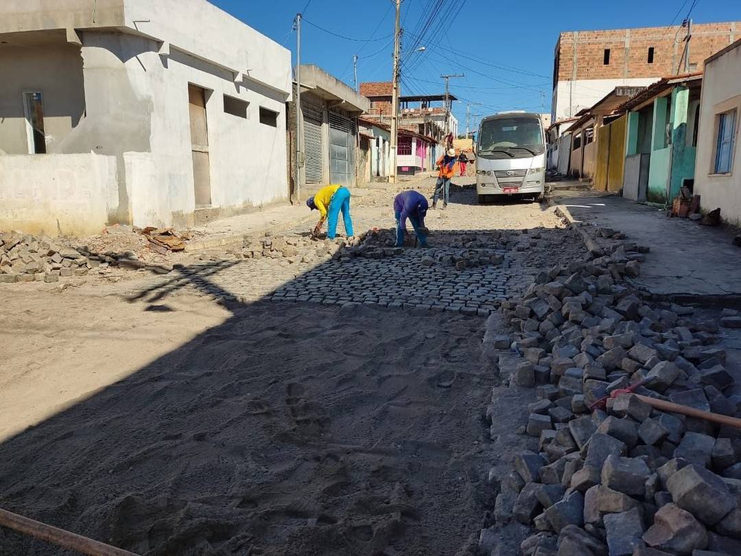 Recuperação de pavimentações na sede